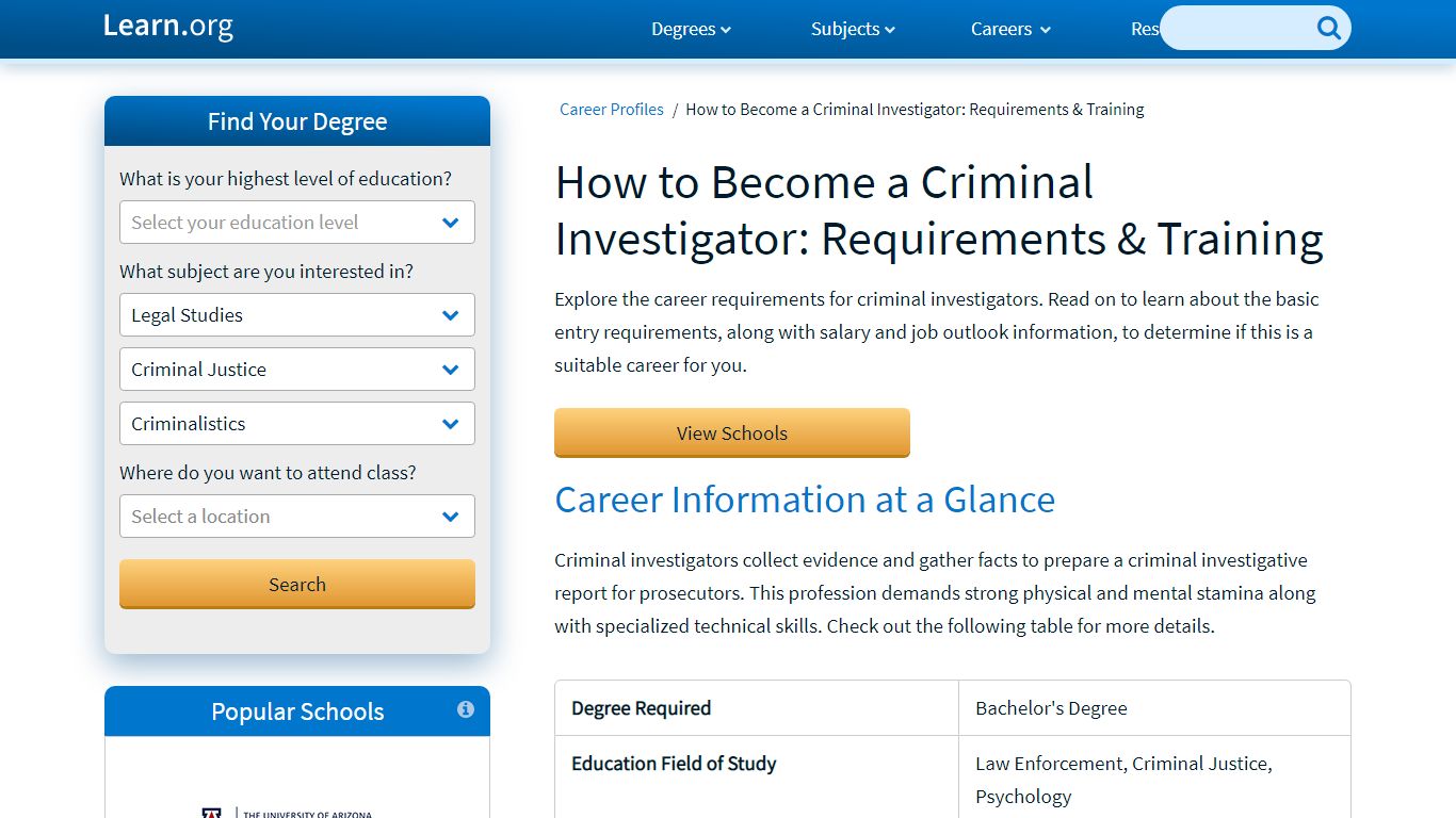 How to Become a Criminal Investigator: Requirements & Training - Learn.org